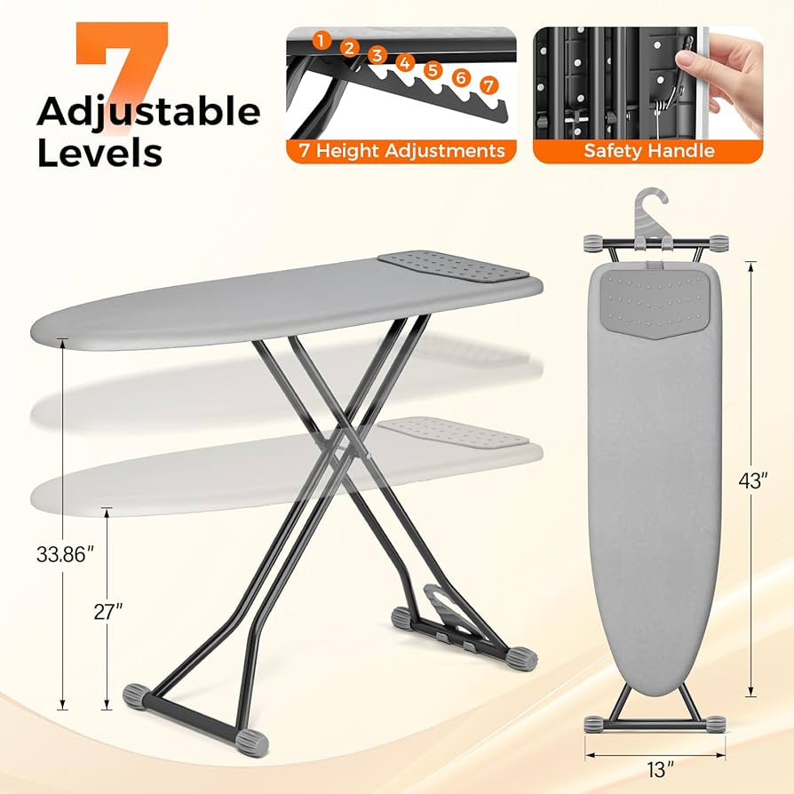 Amazon.com: APEXCHASER Ironing Board, Compact Iron Board